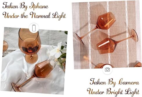 مجموعة كؤوس النبيذ الملونة 6-16oz كؤوس النبيذ متعددة الألوان مع الجذعية 【HandBlown】 مجموعة كؤوس النبيذ الملونة، كؤوس النبيذ الفريدة لحفل الزفاف دش الزفاف in Saudi Arabia