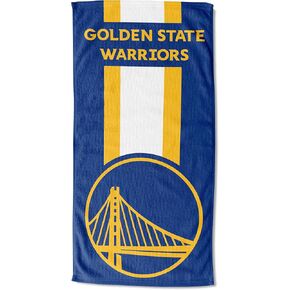NORTHWEST NBA Golden State Warriors Beach Towel, 30" x 60", Zone Read