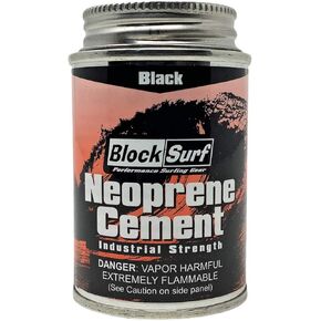 BLOCKSURF Neoprene Cement Industrial Strength for Wetsuit Repair