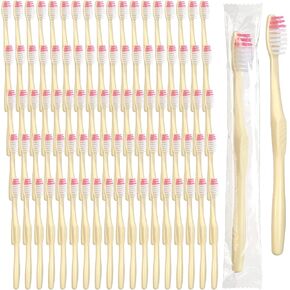 800 Pcs Disposable Toothbrush Bulk Individually Wrapped Soft Bristle Disposable Travel Toothbrushes Disposable Toothbrushes Bulk for Adults Kids Hotel Guest Rooms Camping Travel