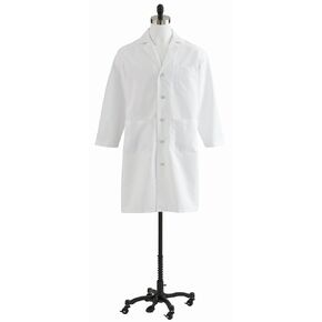 Medline Men's Full-Length Lab Coat, Size 44 Tall, 1 Count