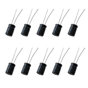 Capacitor TAODAN 10pcs 220uf 16V Radial Electrolytic Capacitor 6x7mm Aluminum Electrolytic Capacitor