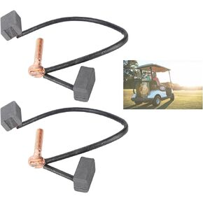 JU2 H1801 20 00, Cart Motor Brush Kit Sturdy 1 Pair Wear Resistance Carbon Brushes Golfing Cart Motor Brush Simple Installation for G20 Electric for G29