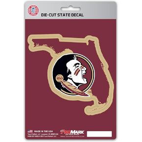 FANMATS NCAA Unisex-Adult State Shaped Decal
