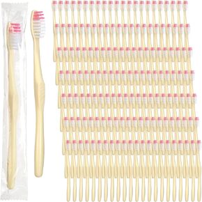 Tessco 1500 Pack Disposable Toothbrushes Bulk Soft Bristle Tooth Brush Individually Wrapped Toothbrush Pack Use for Hotel Toiletries Camping Office School Adult Kid Homeless Hygiene Supply in Kuwait