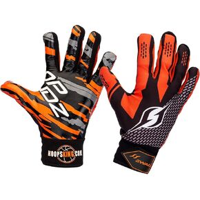 Hoop Handz Basketball Weighted Training Gloves (Anti-Grip), Over 3 lbs. Per Pair, More Powerful Dribbling