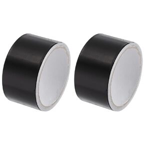 uxcell Aluminum Foil Tape 2 Inch x 10 Yards Black High Temperature Tape for HVAC, Sealing, Patching Hot and Cold Air Ducts 2 Pcs