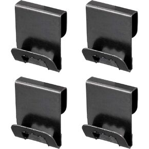 uxcell Photo Frames Hanger Hooks, 0.35mm Thick S-shaped Metal Wall Mount Album Picture Hanging Clips, 200 Pcs