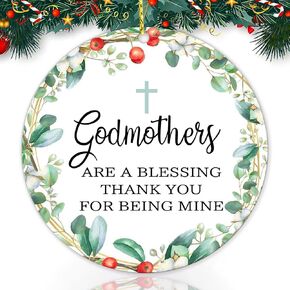 Good Friends are Like Stars Ornament, Friendship Christmas Ornament Keepsake Gift for Best Friends Xmas Tree Hanging Decorations, 3.15" Round Metal Ornaments