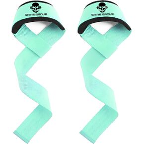 GainsGrove Lifting Straps Wrist Support Wraps - Essential Gym Accessories for Powerlifting, Bodybuilding, and Strength Training