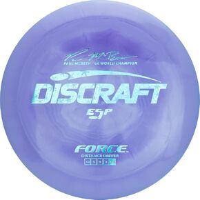 Discraft ESP Force Paul McBeth 6X Signature Series 170-172 Gram Distance Driver Golf Disc