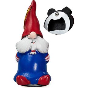 Arizona Cardinals NFL Gnome Bottle Opener with Hanging/Cord - Great Gift/Accessory for Any Man Cave, Den, Tailgating Cooler, Bar or even a Christmas Tree - Your Gnomie Hangs Almost Anywhere…