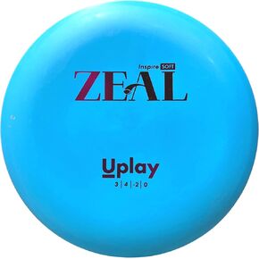 Zeal Disc Golf Putter by UPlay | Great Disc for All Player Levels | Inspire Soft Plastic in Saudi Arabia