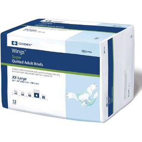 Case of 48 Wings XXL Adult Briefs