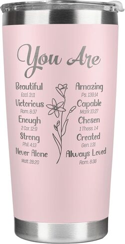 Christian Gifts for Women - Religious Gifts for Women, Inspirational Gifts - Birthday Gifts for Women - Gifts for Women, Ladies Gifts - Spiritual Gifts for Women - Jesus Gifts - 16 Oz Can Glass in Saudi Arabia