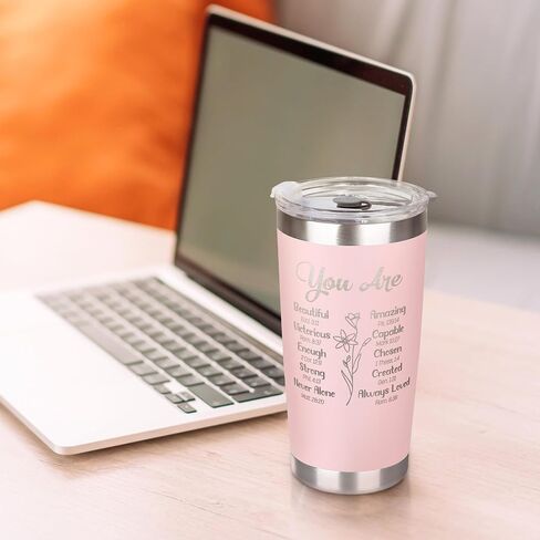Christian Gifts for Women - Religious Gifts for Women, Inspirational Gifts - Birthday Gifts for Women - Gifts for Women, Ladies Gifts - Spiritual Gifts for Women - Jesus Gifts - 16 Oz Can Glass in Saudi Arabia
