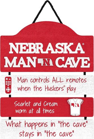 foco NCAA Team Logo Mancave Man Cave Hanging Wall Sign in Saudi Arabia