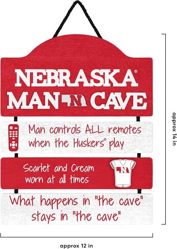 foco NCAA Team Logo Mancave Man Cave Hanging Wall Sign in Saudi Arabia