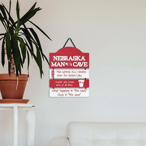 foco NCAA Team Logo Mancave Man Cave Hanging Wall Sign in Saudi Arabia