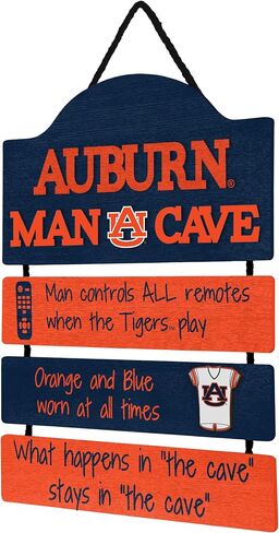 foco NCAA Team Logo Mancave Man Cave Hanging Wall Sign in Saudi Arabia