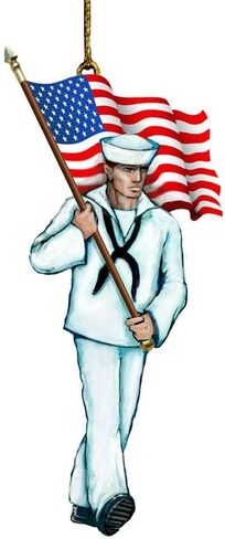 U.S. Navy™ Sailor Ornament in Saudi Arabia