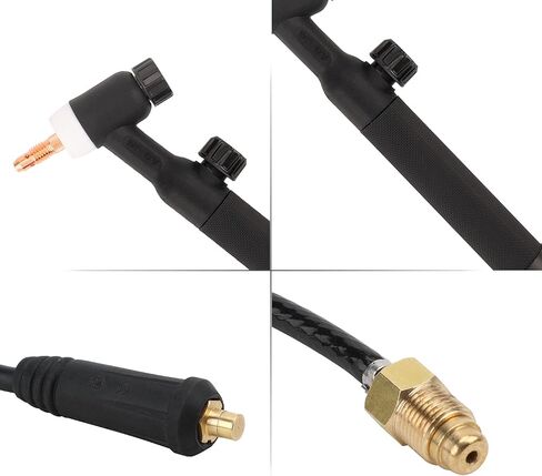 رفع Tig الشعلة 150A TIG17V شعلة لحام الأرجون المبردة بالهواء مع كابل 13FT موصل 10-25 مللي متر لشعلة TIG in Kuwait