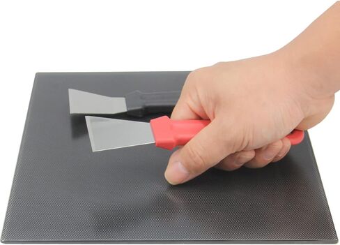 ملعقة طابعة ثلاثية الأبعاد من الفولاذ المقاوم للصدأ ملحق أداة مكشطة للطباعة ثلاثية الأبعاد، قطعتان/الحزمة in Kuwait