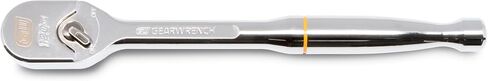 GEARWRENCH 1/2 بوصة محرك 120XP طلاء كامل من الكروم بمقبض طويل جدًا وسقاطة على شكل دمعة | 81364XP in Saudi Arabia