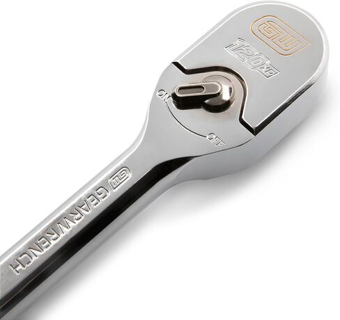 GEARWRENCH 1/2 بوصة محرك 120XP طلاء كامل من الكروم بمقبض طويل جدًا وسقاطة على شكل دمعة | 81364XP in Saudi Arabia