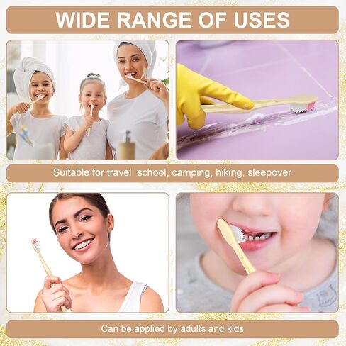 Tessco 1500 Pack Disposable Toothbrushes Bulk Soft Bristle Tooth Brush Individually Wrapped Toothbrush Pack Use for Hotel Toiletries Camping Office School Adult Kid Homeless Hygiene Supply in Kuwait