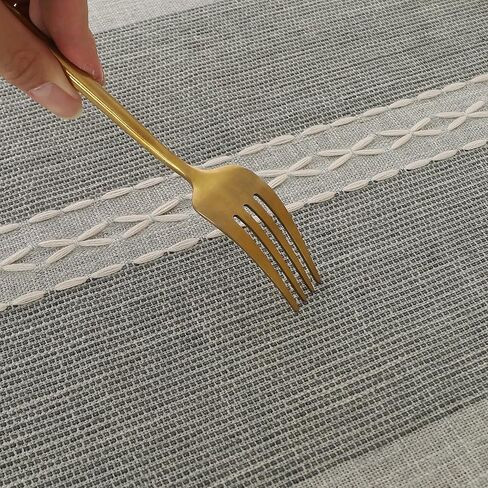 Grey Braided Stripe Table Runner Christmas Farmhouse Style-Handmade Rustic Linen Coffee Table Decoration Runner for Wedding Holiday Party and Dining Decor 13*36 inches in Saudi Arabia