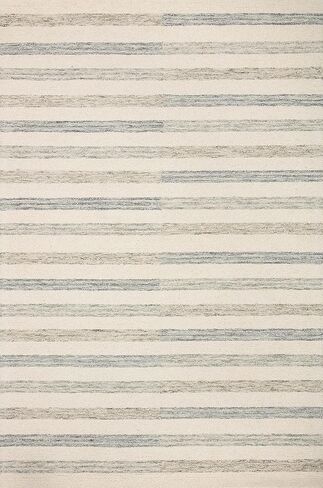 سجادة منطقة LOLOI Chris Loves Julia Chris Collection CHR-05 عاجية/أردواز 5'-0'' x 7'-6'' in Kuwait