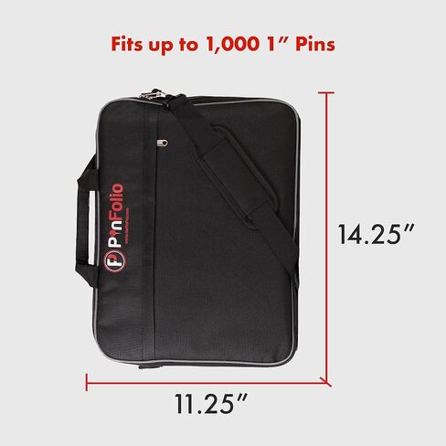 PinFolio Pro Pin Display Bag, Large Sports & Disney Pin Book Designed for Storage & Easy Trading Up to 1,000 1-Inch Enamel Pins (Blue) in Saudi Arabia