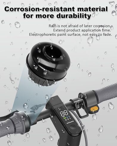 ملحقات المقود للسكوتر الكهربائي Ninebot Max G30، المسرع/مقبض الفرامل/الجرس/كتلة تثبيت المقبض/مشبك قابل للطي/العارضة in Kuwait