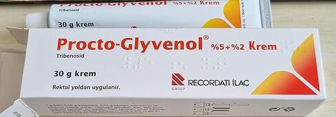Procto Glyvenol 30g Cream for Hemorrhoid | Treat Pain and Bleeding | Best for Hemorrhoids | Italian Company… in Saudi Arabia