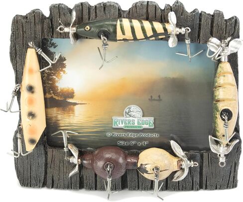 إطار صورة طُعم الصيد من ريفرز إيدج - يحمل صورة مقاس 10.16 سم × 15.24 سم in Kuwait