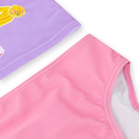 ملابس سباحة ديزني للفتيات I Princess مجموعة ملابس السباحة وScrunchie I Princess Swimsuits للفتيات in Kuwait