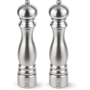Peugeot Paris Chef u'Select Stainless Steel 12" Pepper & Salt Mill Set