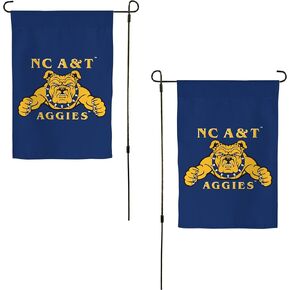 Desert Cactus North Carolina A&T State University Garden Flag Aggies NC A&T Banner 100% Polyester (Design A)
