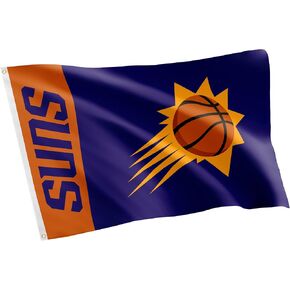 Desert Cactus Phoenix Suns Flag NBA 100% Polyester Indoor Outdoor 3x5 feet National Basketball Association Team Flags (Team Name)