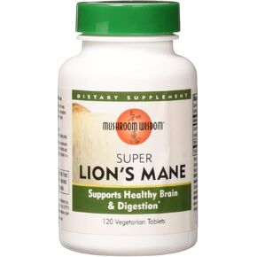 Mushroom Wisdom Super Extract, Lion's Mane, 120 Count