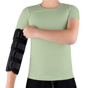 Elbow Splint Tendonitis Elbow Brace Ulnar Nerve Cubital Tunnel Brace for Sleeping Elbow Immobilizer Arm Splint Support for Pain Relief Arthritis Elbow Sleeve Tennis Brace for Men Women (Medium)