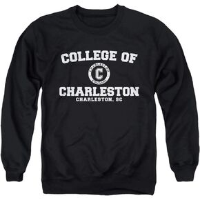College of Charleston Official Circle Logo Unisex Adult Crewneck Sweatshirt