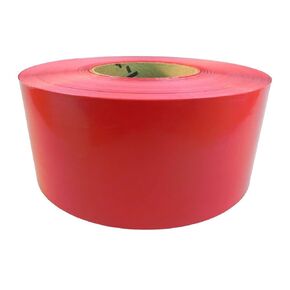 GGR Supplies BRC-80 Non-Adhesive Polyethylene Identification Barricade Film Tape Ideal for Hazardous Areas & Safety Identification. 3 Inch X 1000 Ft. (1 Roll, Black/Yellow)