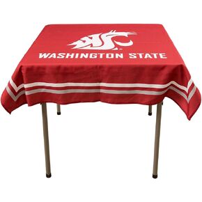 College Flags & Banners Co. Washington State Cougars Logo Tablecloth or Table Overlay