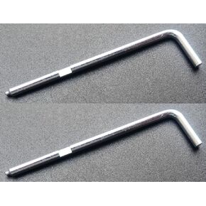 2 Pack Safe 3-Wheel Combination Lock Change Key