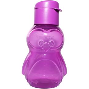 Tupperware Eco Sports Water Bottle 12 Ounces Kids Purple Penguin in Kuwait