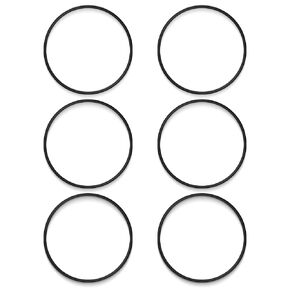 6pcs O-Ring Compatible with GE HHRING for Whole Home Filtration Models GXWH30C GXWH35F GXWH38F GXWH38S GXWH40L WS03X10039 FXHSC FXHTC, Whole House Water Filter O-Ring Replacement Gasket Seal