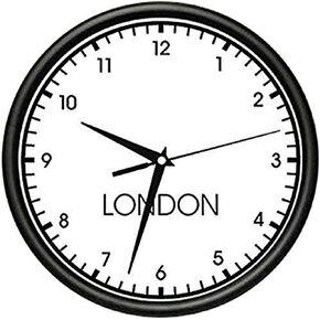 SignMission Beagle London Wall World time Zone Clock Office Business