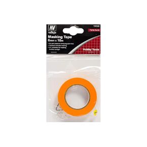 Vallejo AV Tools Precision Masking Tape 6mmx18m Twin Pack